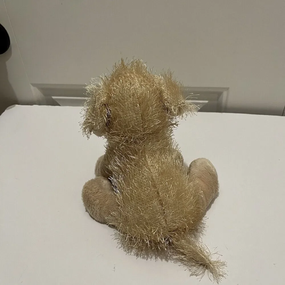 Webkinz Fuzzy Golden Retriever Puppy Dog Stuffed Animal Plush No Code Ganz